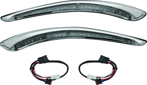 Kuryakyn Bat Lashes LED Sequential Run-Turn Chrome - 7131