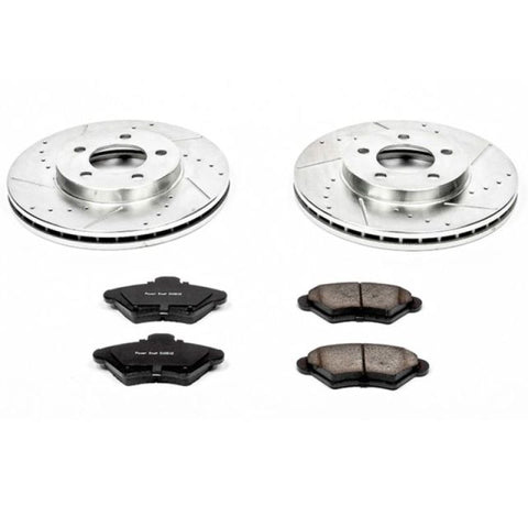 Power Stop 93-97 Ford Thunderbird Front Z23 Evolution Sport Brake Kit - K1325