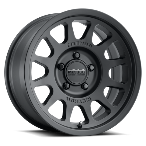 Method MR703 17x7.5 +50mm Offset 5x130 78.1mm CB Matte Black Wheel - MR70377553550