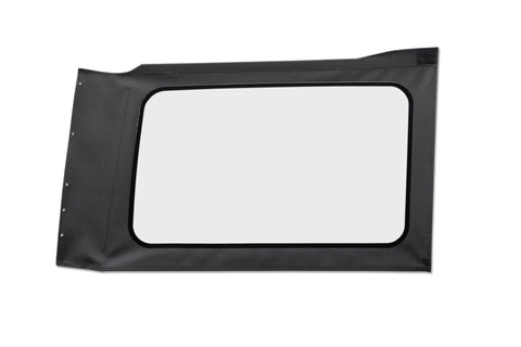 Bestop 18-26 Jeep Wrangler JL Oe JL Replacement Windows (Quarter Right Hand 4-Door Blk Vinyl Clear) - 58300-35