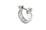 Borla 2.36in (60mm) T-304 Stainless Steel Half Moon/ Swivel Joint Clamp - 18323