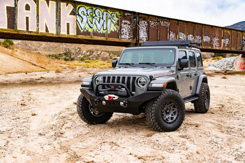 Body Armor 4x4 2018+ Jeep Wrangler JL Gladiator JT Full Width Front Bumper - JL-19534