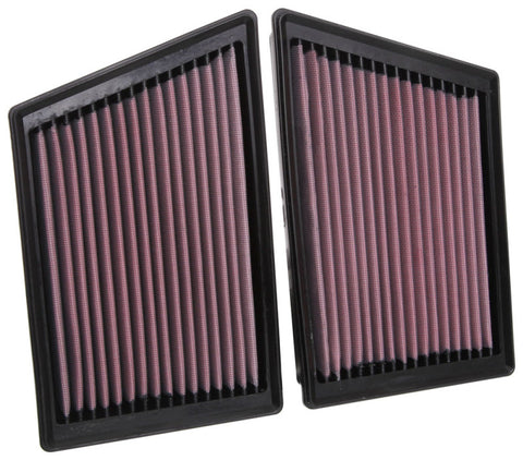K&N 19 Porsche 911 3.0L H6 F/I Drop In Replacement Air Filter - 33-3153