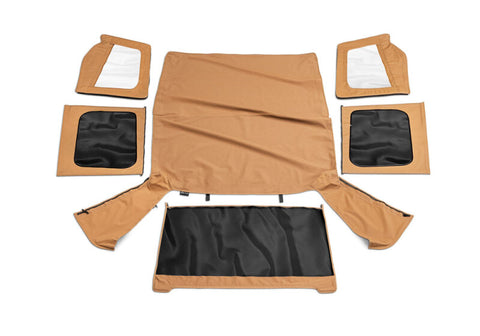 Rampage 1988-1995 Jeep Wrangler(YJ) OEM Replacement Top - Spice Denim - 99417