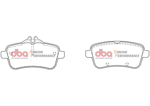 DBA 14-19 Mercedes-Benz CLA45 AMG XP Performance Rear Brake Pads - DB8880XP