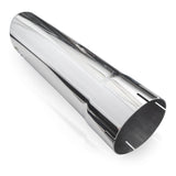 Stainless Works Single Wall Slash Cut Exhaust Tip - 3 1/2in Body 3in ID Inlet - 7031350