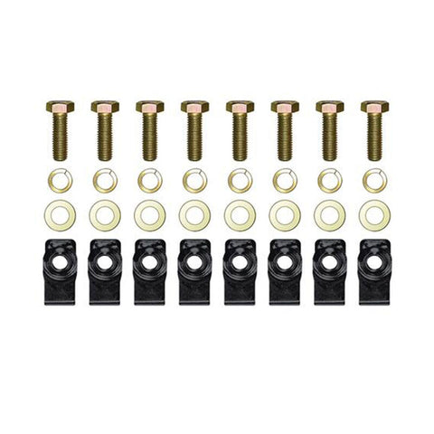 Westin 2014-2018 Chevy Silverado 1500 Reg Cab Premier Oval Nerf Step Bar Mount Kit - Black - 22-2005