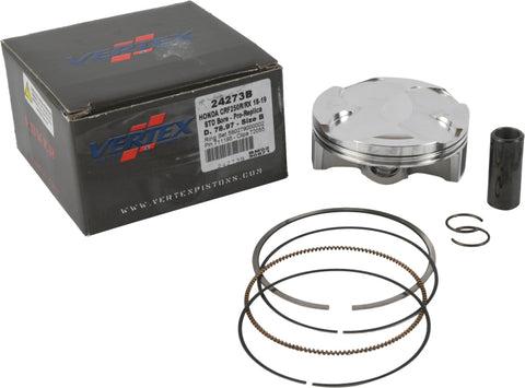 Vertex Piston 18-19 Honda CRF 250 R 250cc Forged Replica Piston Kit - 24273B