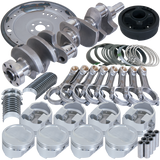 Eagle Ford 302 Serpentine 164 Tooth Flexplate Balanced Rotating Assembly - 5.400in I-Beam +.040 Bore - B16005MA040