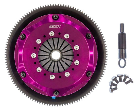 Exedy 1986-1989 Mazda RX-7 R2 Hyper Twin Cerametallic Clutch Sprung Center Disc Push Type Cove - ZM012SD