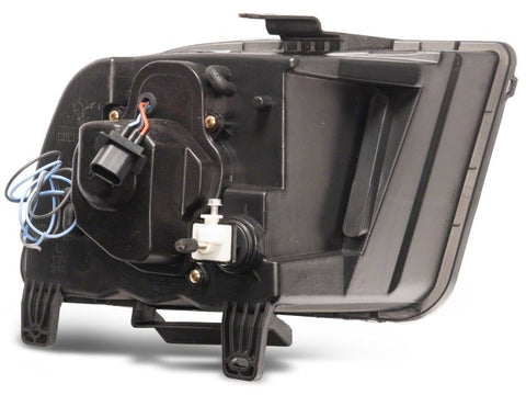 Raxiom 05-09 Ford Mustang Excluding GT500 LED Halo Projector Headlights- Blk Housing (Clear Lens) - 101683