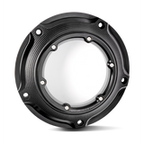 Performance Machine Vision Derby Cover W/Bezel - Black Ops - 0177-2083M-SMB