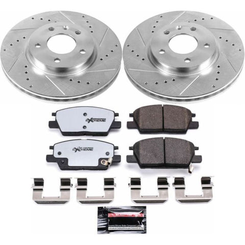 Power Stop 18-19 Buick LaCrosse Front Z36 Truck & Tow Brake Kit - K7400-36