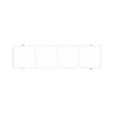KC HiLiTES FLEX ERA LED Light Bar 10in. Light Shield - Clear (SHIELD ONLY) - 5332