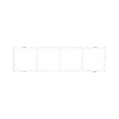 KC HiLiTES FLEX ERA LED Light Bar 10in. Light Shield - Clear (SHIELD ONLY) - 5332