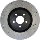 StopTech Slotted & Drilled Sport Brake Rotor - 127.61089L