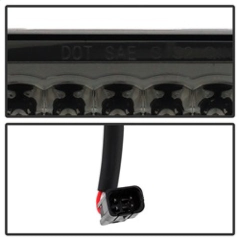 Xtune Yukon Denali 99-00 LED Tail Lights w/ 3rd LED Brake Light Smoked ALT-JH-CCK88-LED-SET-SM - 9032752