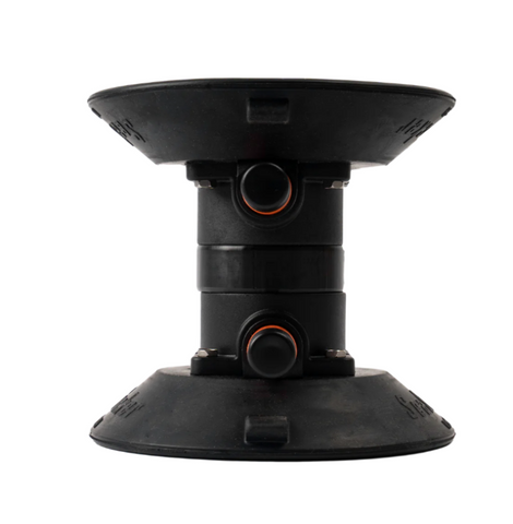 SeaSucker 6in. Double Tap - Black (SeaSuckers are Back to Back) - VM1202B