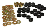 Energy Suspension Rear Spring Frame Shackle Kit - Black - 4.2127G
