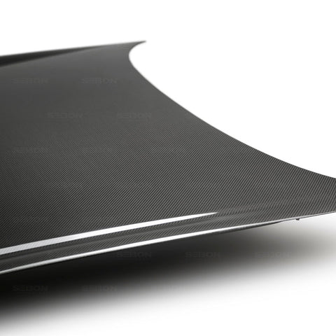 Seibon 03-07 Infiniti G35 Coupe OEM  Carbon Fiber Hood - HD0305INFG352D-OE