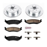 Power Stop 2003 Dodge Durango Rear Z23 Evolution Sport Brake Kit - K5270