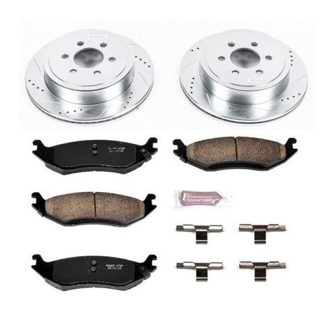 Power Stop 2003 Dodge Durango Rear Z23 Evolution Sport Brake Kit - K5270