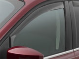 WeatherTech 13+ Ford Escape Front Side Window Deflectors - Dark Smoke - 80717