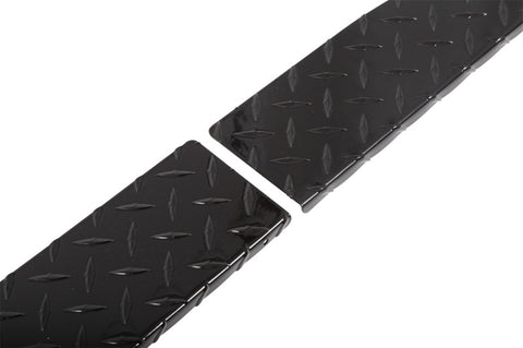 Dee Zee 08-16 Ford SuperDuty Tailgate Protector Cap Black-Tread (w/ Step) - DZ2139B