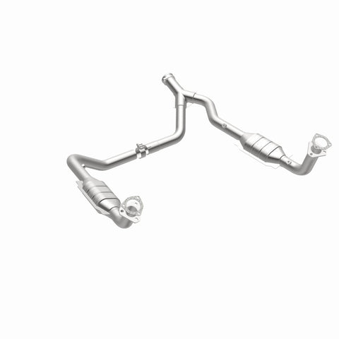 MagnaFlow DF Cat. Conv 95-99 Range Rover 4.0/4.6L GEMS Y-Pipe Assembly *NOT FOR SALE IN CALIFORNIA* - 93694