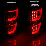 ANZO 2009-2013 Ford F-150 LED Taillights Red/Clear - 311260
