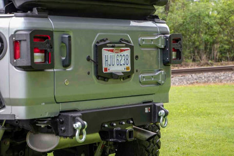 Fishbone Offroad For 2018+ Jeep Wrangler JL Rear Bumper Delete - FB22179
