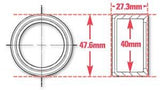 SPC Performance Weld-In Ring Kit 40 mm ID - 15526