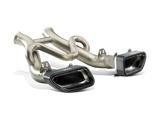 Akrapovic 12-14 McLaren 12C/12C Spyder Slip-On Line (Titanium) w/ Carbon Tips - S-MC/TI/1