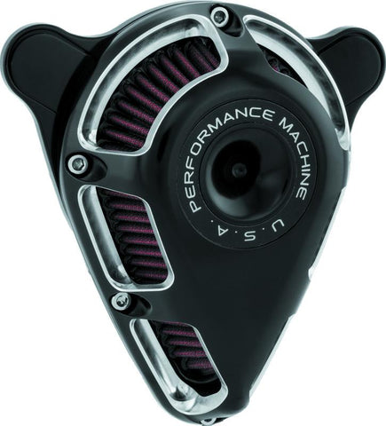 Performance Machine 91-Up XL Jet Air Cleaner - Contrast Cut - 0206-2114-BM
