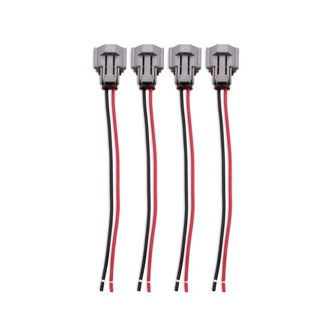 BLOX Racing Injector Pigtail Denso Female - Set Of 4 - BXFU-00604-DE-4