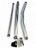 Elektric Offroad 2024+ Can Am Maverick R Volt Billet Radius Rods Anodized Clear - AMFBM0001-C