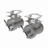 MagnaFlow 2018 Ford Mustang V8-5.0LGAS Exhaust Acc - 2.5in ID/OD - 304SS - Integrated V-Band Flanges - 10805