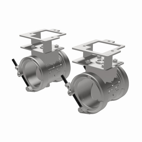 MagnaFlow 2018 Ford Mustang V8-5.0LGAS Exhaust Acc - 2.5in ID/OD - 304SS - Integrated V-Band Flanges - 10805