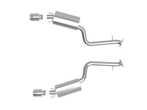 aFe Lexus IS350 14-22 V6-3.5L Takeda Axle-Back Exhaust System- Polished Tip - 49-36060-P