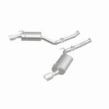 MagnaFlow Axle-Back Stainless Dual Split 4in Polished Tips 10-15 Chevrolet Camaro Convert. 3.6L V6 - 15354