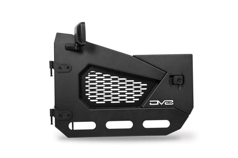 DV8 Offroad 18-22 Jeep Wrangler JL/JT Spec Series Half Doors - Front Set - HDJL-02F