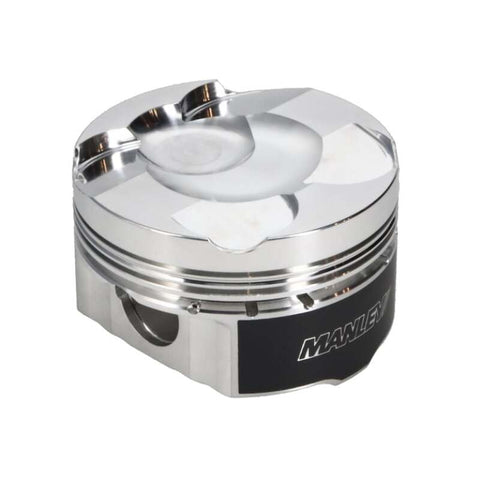 Manley 15+ Subaru FA20 WRX 86.25mm +.25mm Over Size Bore 10:1 Dish Piston Set with Rings - 632702C-4