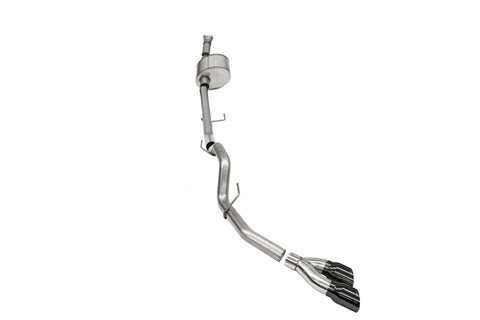 Corsa 2021-2025 Ford F-150 Regular Cab/ 8in Bed 5.0L V8 Xtreme Cat-Back Single Side Exit-Black PVD - 21145BLK