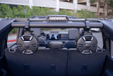 DV8 Offroad 21-22 Ford Bronco 4dr Rear Speaker & Light Mount Bar - BRSB-01