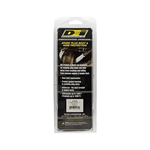 DEI Protect-A-Wire 4 Cylinder Kit - Titanium - 10579