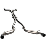 QTP 10-13 Chevrolet Camaro SS 6.2L 304SS AR3 Cat-Back Exhaust w/4.5in Black Tips - 600111B