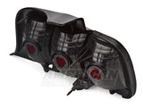 Raxiom 05-09 Ford Mustang Tail Lights- Black Housing (Smoked Lens) - 49066
