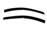 AVS 97-02 Saturn SC1 Coupe Ventvisor Outside Mount Window Deflectors 2pc - Smoke - 92415