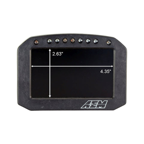 AEM CD-5 Carbon Flush Digital Dash Display - 30-5600F