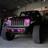 Oracle 07-09 Jeep Wrangler JK SMD FL - ColorSHIFT - Dynamic - 7080-332